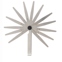 Щуп веерный &laquo;СЕРВИС КЛЮЧ&raquo;, 0.05-1.0 мм, 13 листов, в блистере