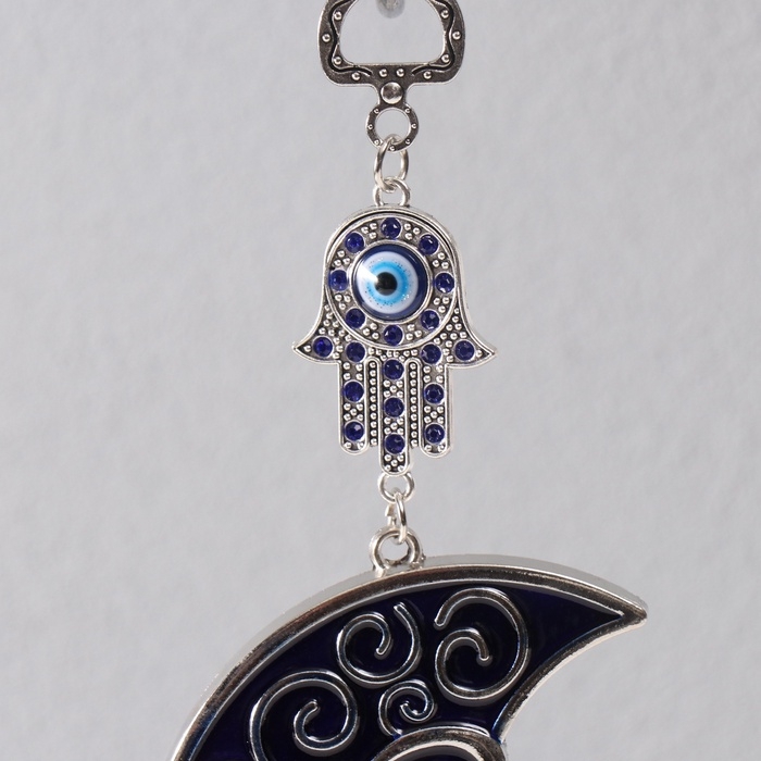 Подвеска от сглаза Подвеска от сглаза "Месяц и рука Фатимы" 7,5х27 см