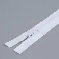 Молния &laquo;Спираль&raquo;, №7, разъёмная, водонепроницаемая, замок автомат, 40 см, белая