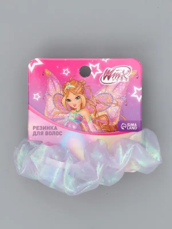 Резинка для волос &laquo;Перламутр&raquo; сиреневая, Винкс
