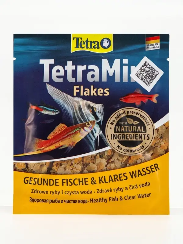 Корм TetraMin для рыб, хлопья, 12 г