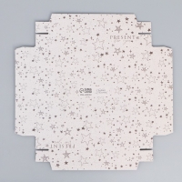 Коробка кондитерская для муссовых пирожных &laquo;Present for you&raquo;, 17.8 х 17.8 х 6.5 см