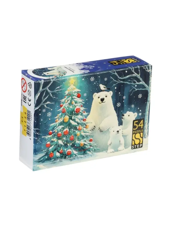 Пазл &laquo;Новогодние истории&raquo;, 54 элемента, МИКС