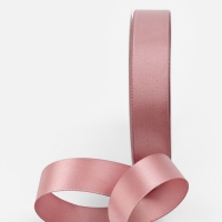 Лента атласная двухсторонняя №164 20мм*25&plusmn;1м пудровый TR