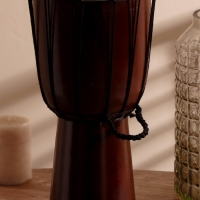 Сувенирный музыкальный инструмент "Барабан Джембе классический" 40х18х18 см Сувенирный музыкальный инструмент "Барабан Джембе классический" 40х18х18 см