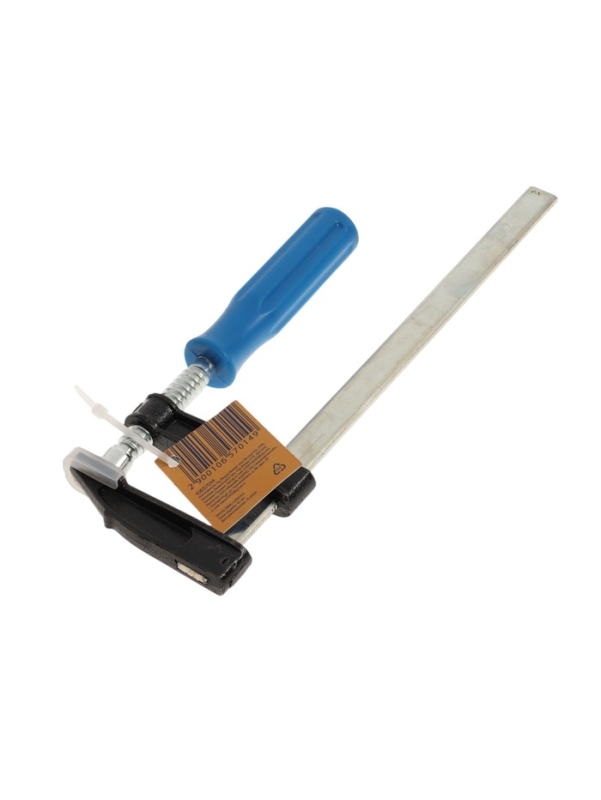 Струбцина F-образная ТУНДРА, пластиковая рукоятка, 200 х 50 х 250 мм