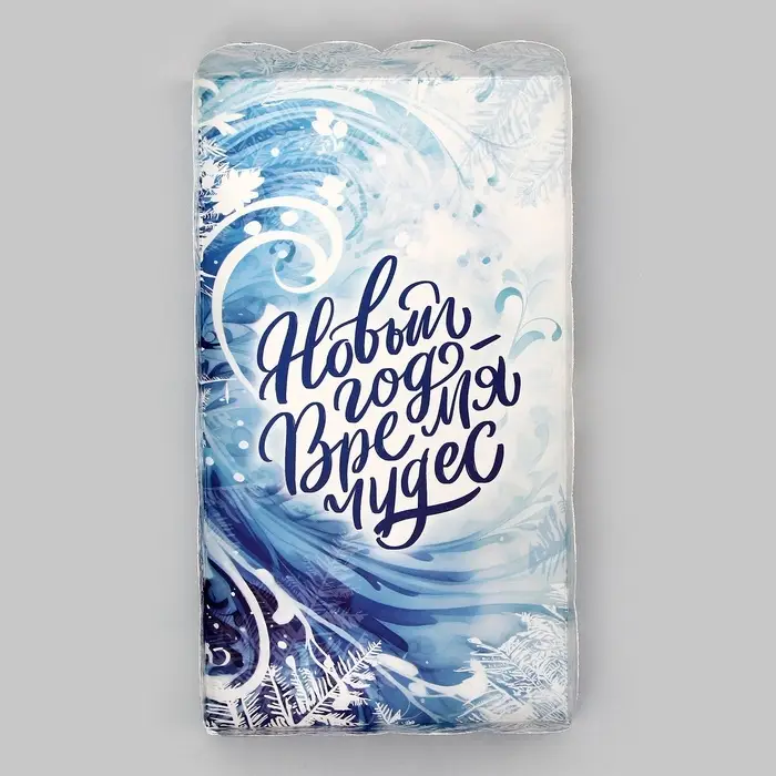 Коробка для печенья, &laquo;Время чудес&raquo;, 10.5&times;20&times;3 см, Новый год