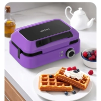 Вафельница электрическая для бельгийских вафель КТ-5601