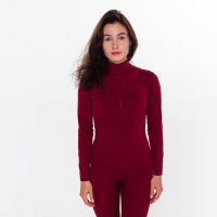 Термобельё женское (джемпер, леггинсы), цвет бордовый, размер 56 (2XL) Термобельё женское (джемпер, леггинсы), цвет бордовый, размер 56 (2XL)