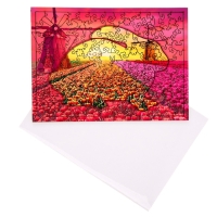 Пазлы деревянные фигурные &laquo;Цветущие тюльпаны&raquo;, 142 элемента