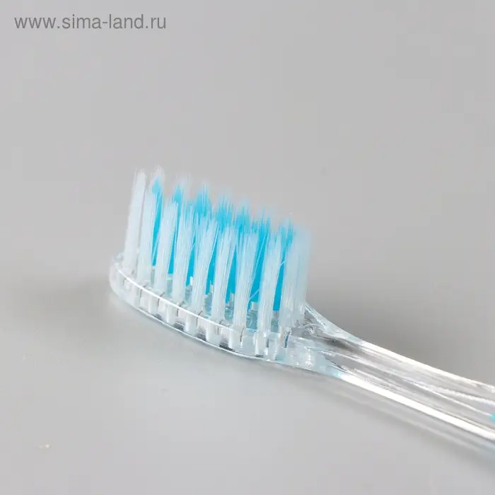 Зубной набор в пакете: зубная щетка 18 см + зубная паста 3 г