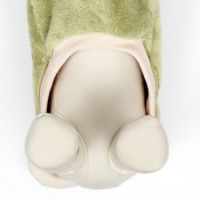 Свитер Свитер "Авокадо", велюр, размер XL (ДС 40, ОШ 33, ОГ 50 см), зеленый