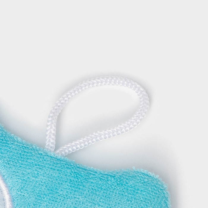 Мочалка - варежка детская для купания Доляна «Совушка», 20 см, цвет МИКС Мочалка - варежка детская для купания Доляна «Совушка», 20 см, цвет МИКС