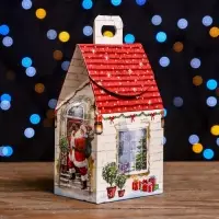 Подарочная коробка &laquo;Домик Тёплая сказка&raquo;,9.1&times;7&times;15.7 см