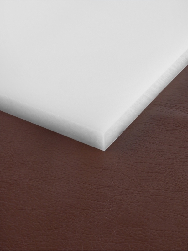 Доска-плита для пробойников и работы с кожей 20&times;30&times;1.5 cм пластик белый АУ