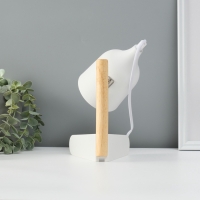 Лампа настольная "Престиж" 1х40Вт Е27 белый 13х12х24см Лампа настольная "Престиж" 1х40Вт Е27 белый 13х12х24см