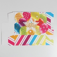 Коробка подарочная складная, упаковка, &laquo;Шары&raquo;, 22 х 30 х 10 см