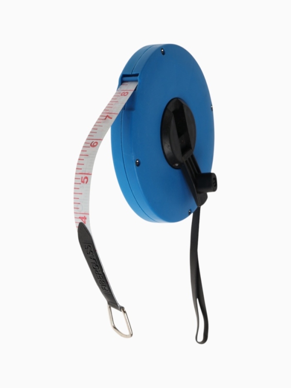 Рулетка геодезическая ЛОМ, ПВХ лента, 20 м х 12.5 мм