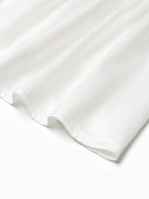 Платье нарядное детское MINAKU: PartyDress, молочное, рост 122 см