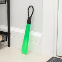 Ложка для обуви Доляна, с петелькой, 30&times;4 см, 17.4 см, зелёная