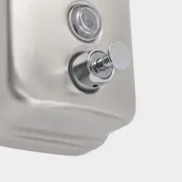 Диспенсер для жидкого мыла St&ouml;lz, механический, 800 мл, нержавеющая сталь