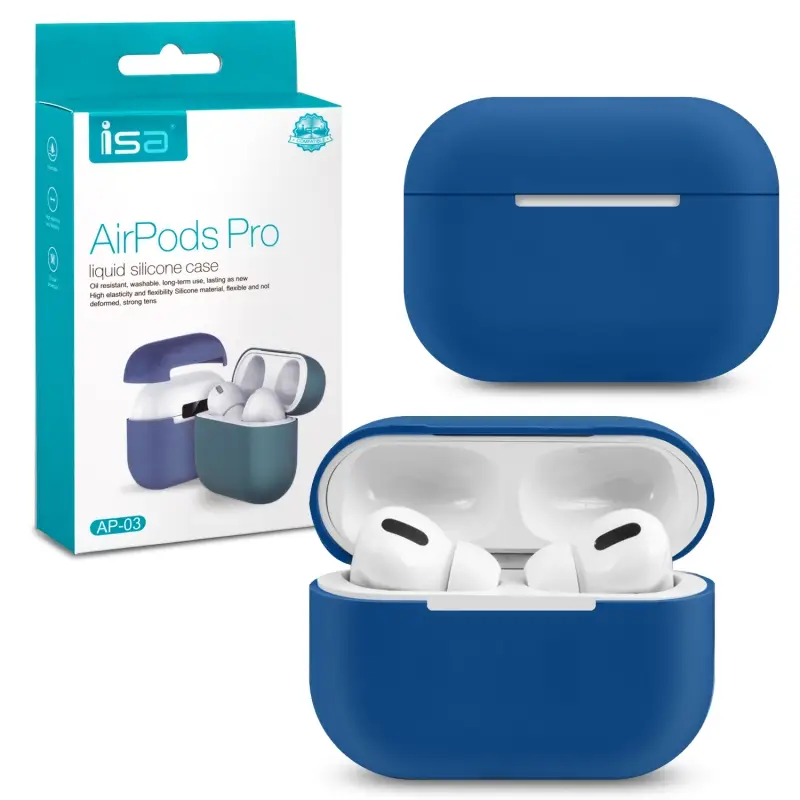 Чехол Apods Pro Silicon Case ISA Blue Horizon