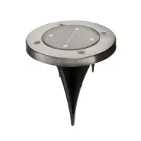 Садовый светильник на солнечной батарее, 4 LED, свечение белое