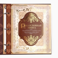 Родословная книга с рамкой под фото &laquo;Семейная летопись&raquo;, 22,5 х 23,7 см.