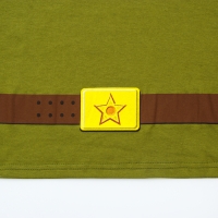 Карнавальный набор «Отважный солдат»: футболка рост 104 см, пилотка р. 54–56 Карнавальный набор «Отважный солдат»: футболка рост 104 см, пилотка р. 54–56