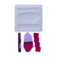 Форма силиконовая универсальная &laquo;Заколка&raquo;, 3 вида заколки