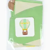 Воздушный шар фольгированный 34" "Воздушный шар" цвет зеленый