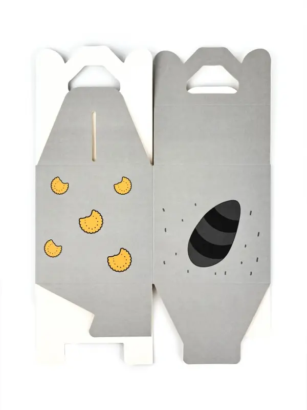 Подарочная коробка, упаковка &laquo;Енотик&raquo; 10 х 10 х 10 см