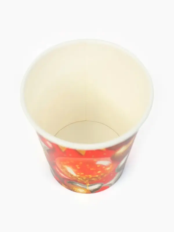 Стакан одноразовый бумажный &laquo;Воздушные шары фольга&raquo;, красный 250 мл