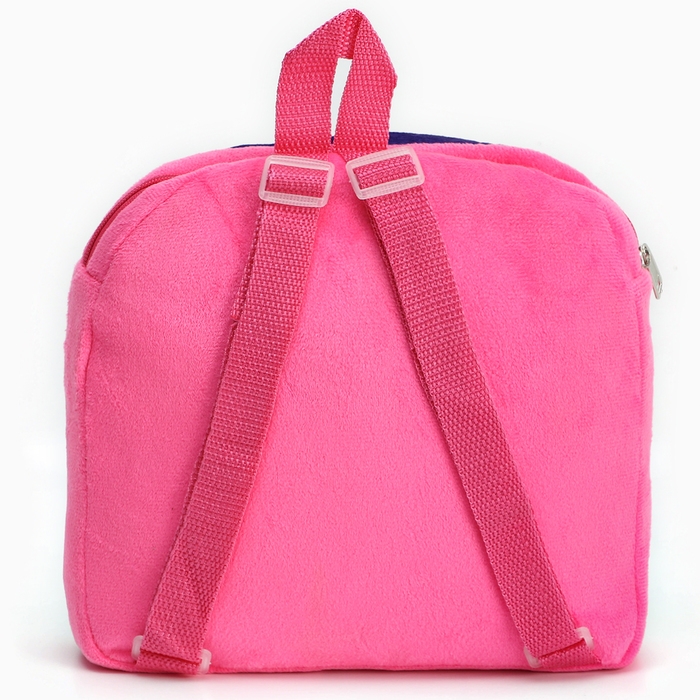 Рюкзак детский &laquo;С Новым годом&raquo;, снегурочка и зайчик, 24 х 24 см