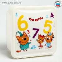 Ланч-бокс, контейнер детский ТРИ КОТА &laquo;Обучайка&raquo;, рисунок МИКС, 450 мл