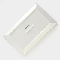 Блюдо сервировочное Magistro &laquo;Церера&raquo;, фарфор, 28&times;17,5&times;2 см, белое