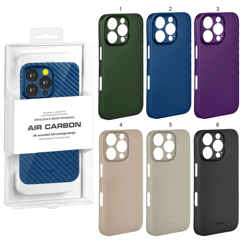Чехол iPh 16 Pro Air Carbon K-DOO