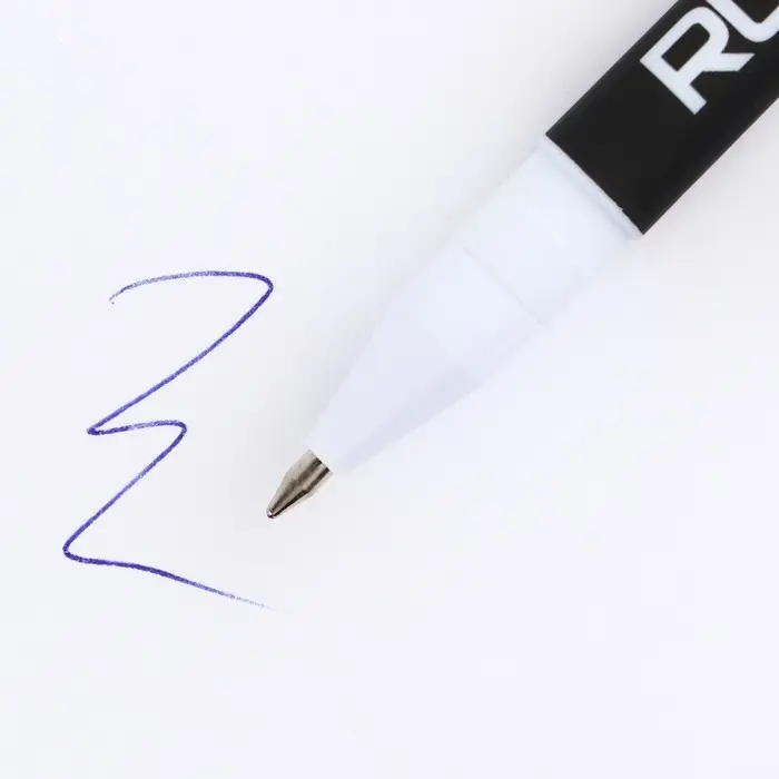 Ручка пластик с колпачком шариковая &laquo;Russian power&raquo;, синяя паста, 0.7 мм