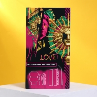 Стакан стеклянный &laquo;Будь в тренде&raquo;, трубочка, щипцы, инструкция в комплекте