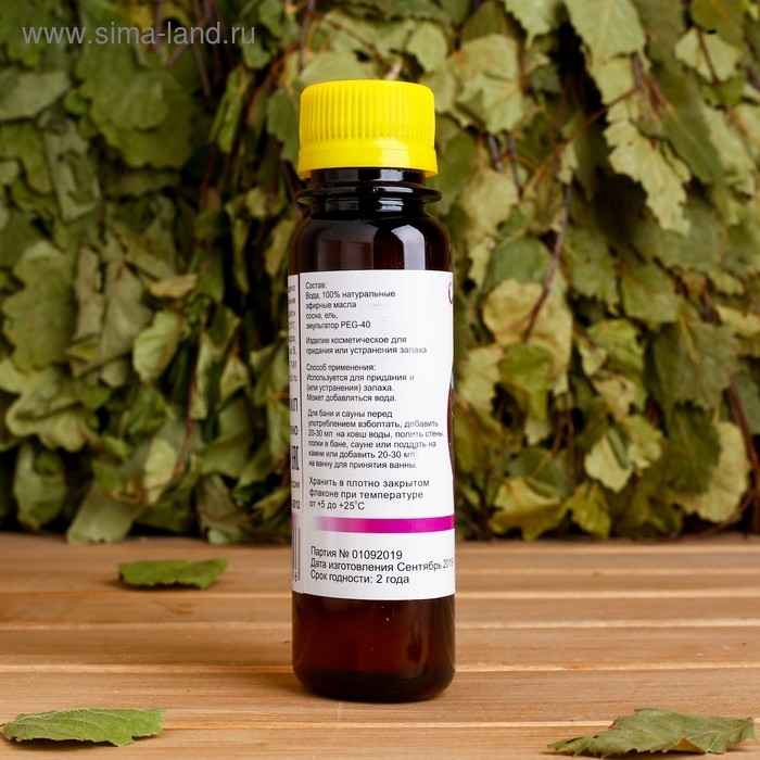 Ароматическая смесь натуральная для бани , ванны Сосновый бор 100мл Ароматическая смесь натуральная для бани , ванны Сосновый бор 100мл