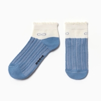 Носки детские "Бантик" MINAKU, цв.синий (1-4 года)