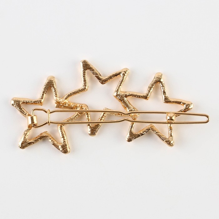 Новогодняя заколка для волос &laquo;С Новым годом!&raquo;, 1 шт, 7 х 2 см