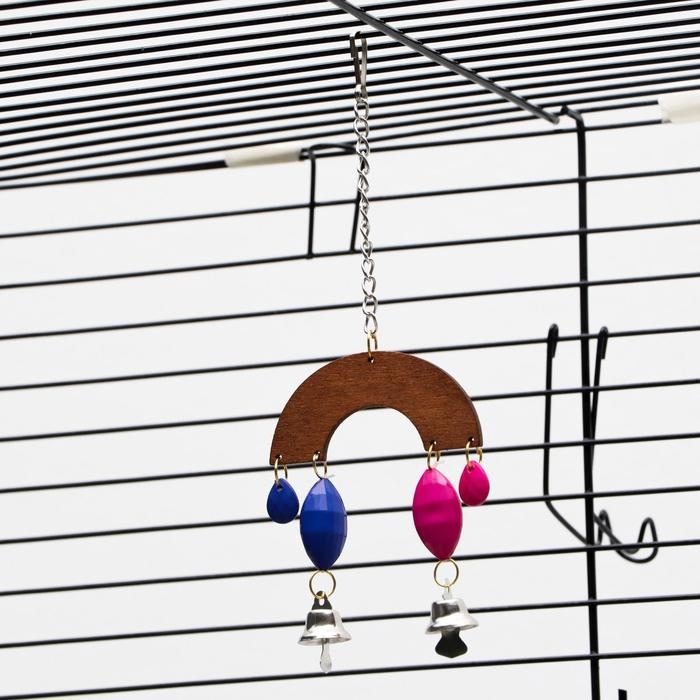 Игрушка для птиц Игрушка для птиц "Подкова", микс