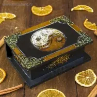 Шкатулка "Ин-Янь" 15х10х5 см, МДФ