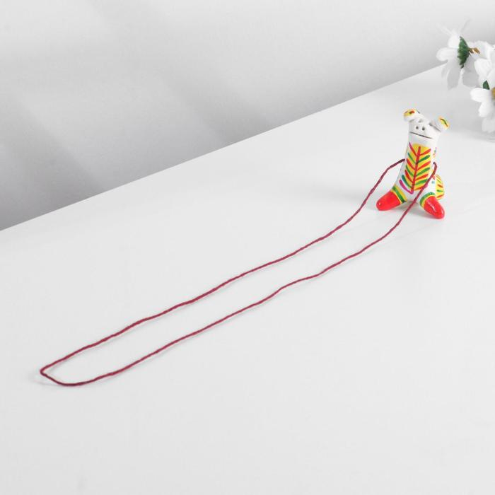 Филимоновская игрушка - свисток &laquo;Собака&raquo;