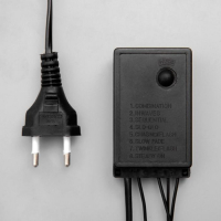 Гирлянда «Бахрома» 4 × 0.6 м, IP44, тёмная нить, 180 LED, свечение мульти, 8 режимов, 220 В Гирлянда «Бахрома» 4 × 0.6 м, IP44, тёмная нить, 180 LED, свечение мульти, 8 режимов, 220 В