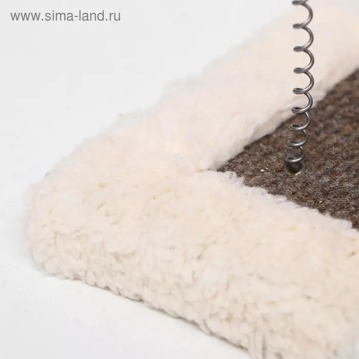 Игрушка для кошек с 3 дразнилками и когтеточкой, 27 х 15,5 х 25 см  микс цветов