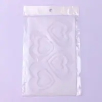 Форма для шоколада &laquo;Сердцем к сердцу&raquo;, силикон, 4 ячейки, 19&times;11.5&times;0.3 см, прозрачная