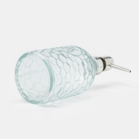 Дозатор для мыла SAVANNA &laquo;Оса&raquo;, 500 мл, стеклянный, прозрачный