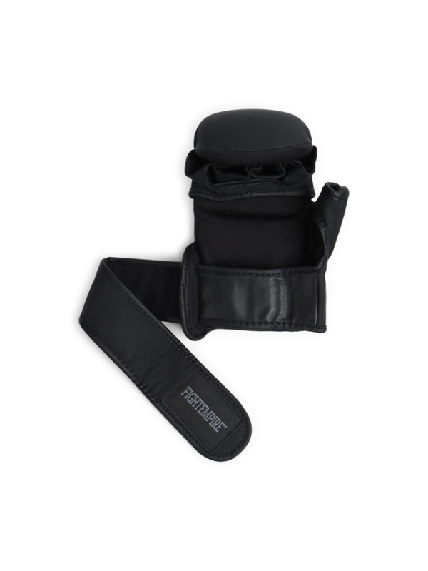 Перчатки для ММА гибрид FIGHT EMPIRE, PREMIUM, чёрные, размер M